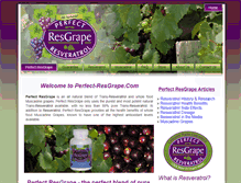 Tablet Screenshot of perfect-resgrape.com